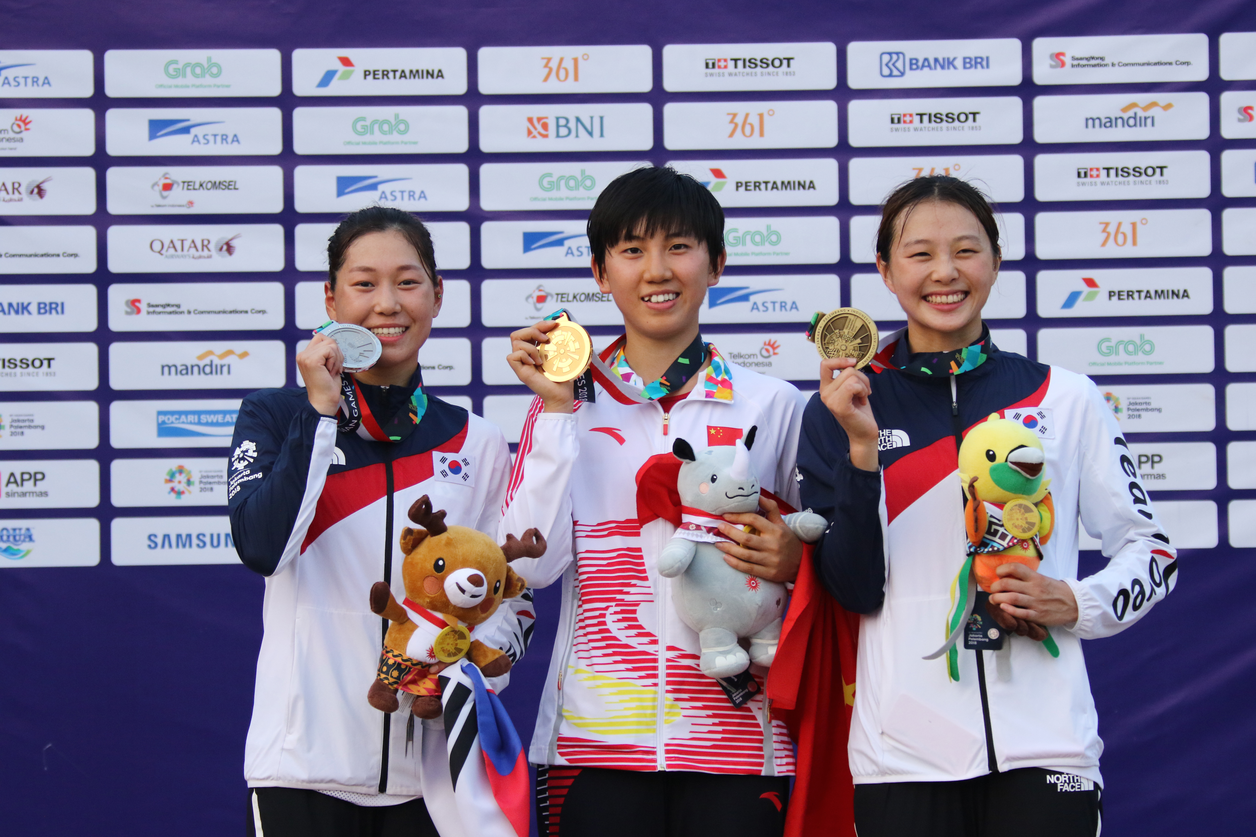Asian Games 2018: Golden glory for Zhang (CHN) and Jun (KOR) | Union ...